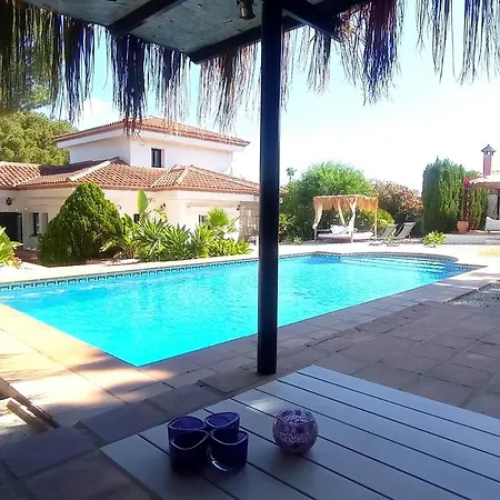 Pinos Malaga With Private Pool, Garden, Bbq Villa *
